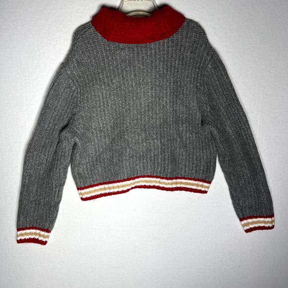 NWT AE American Eagle Outfitters Women's Size M Varsity Knit Jacket‎ Sweater - Picture 5 of 9